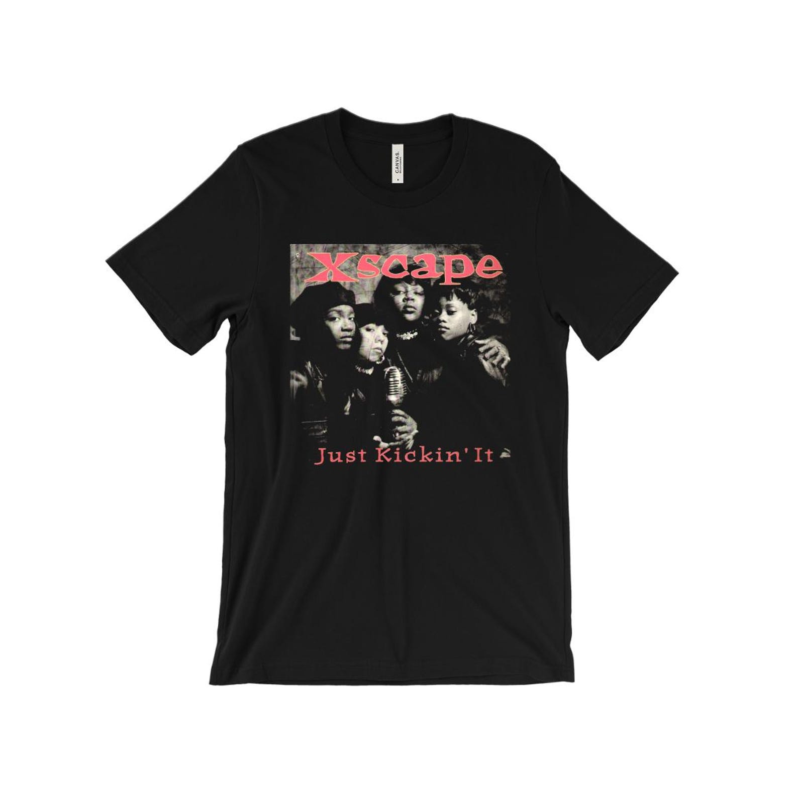 Xscape T-Shirt - Just Kickin It - 90s Rnb Girl Group - Female Singers - Off The Hook S
