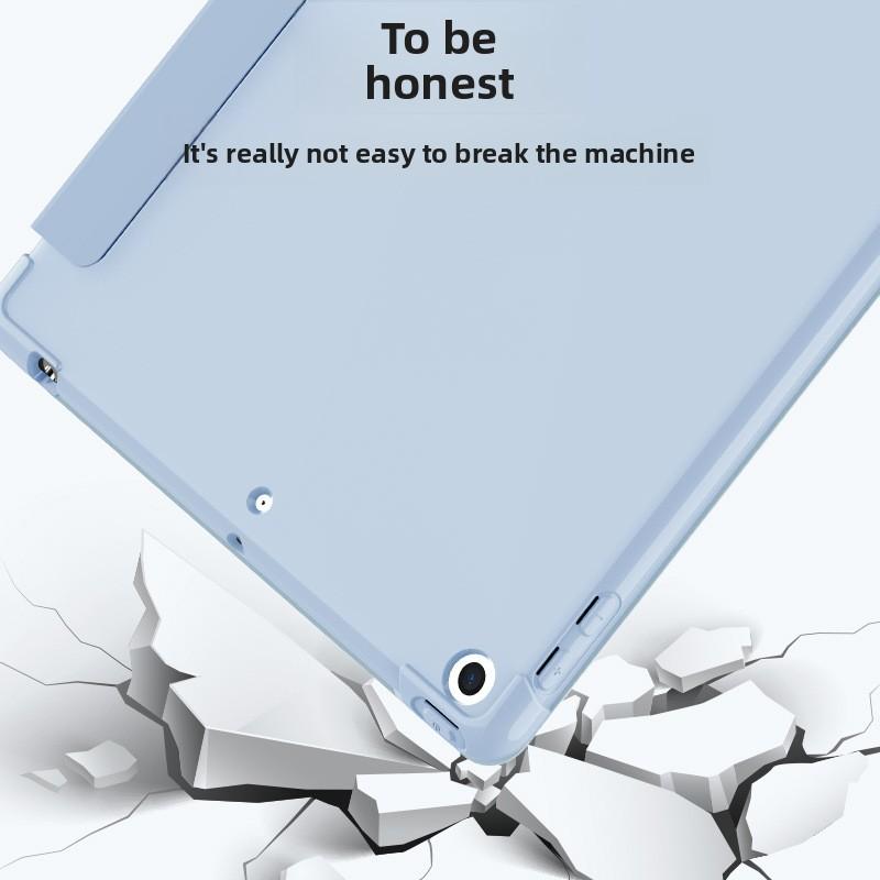 Compatible with Apple IPad 11 10.2-inch Protective Case with Pen Slot, 2021 Pro Silicone Air 4 Soft Case Mini 7 Leather Case