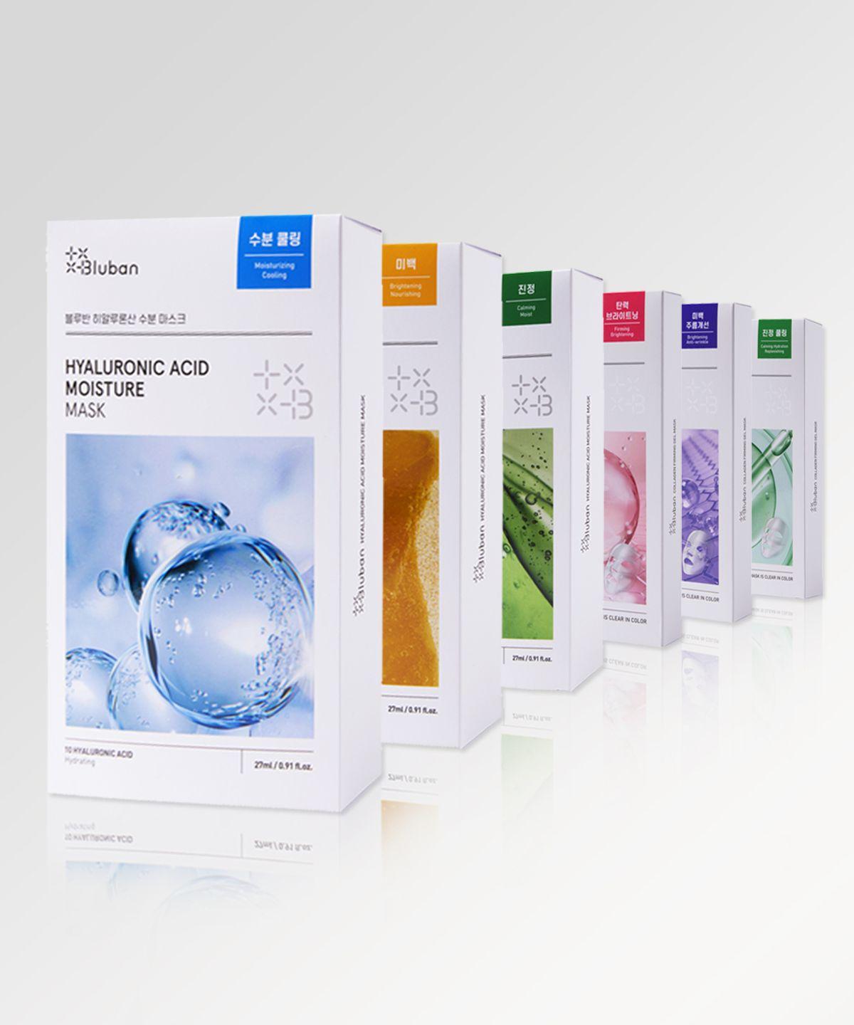 [2-pack] Pick and Choose 2 of 6 Gel + Gelling Mask Packs (3 Sheets + 7 Sheets) Collagen elasticity