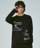 GRAVER [Unisex] No Message Long Sleeve T-Shirt_2 Colors