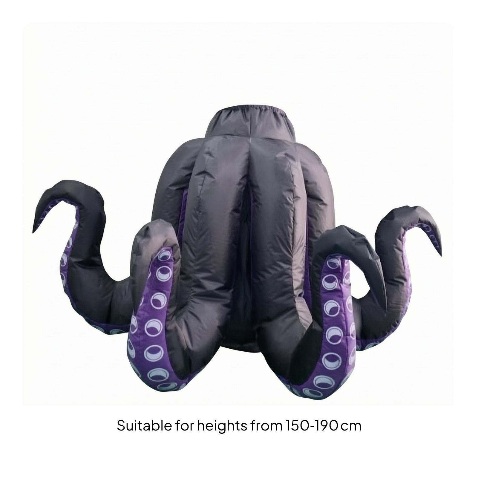 Funny Inflatable Cephalopod Costume Lightweight Cosplay