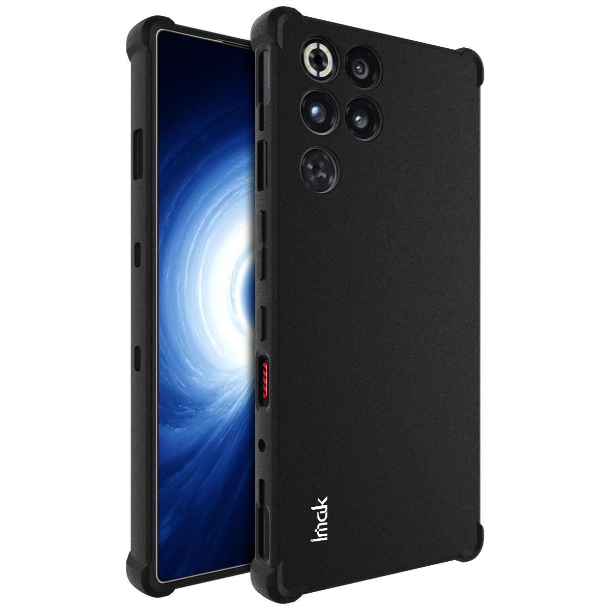 

Для телефона Red Magic 11 Pro Plus 5G Чехол IMAK Ударопрочный Мягкий Чехол Red Magic 11 Pro Plus 5G чёрный