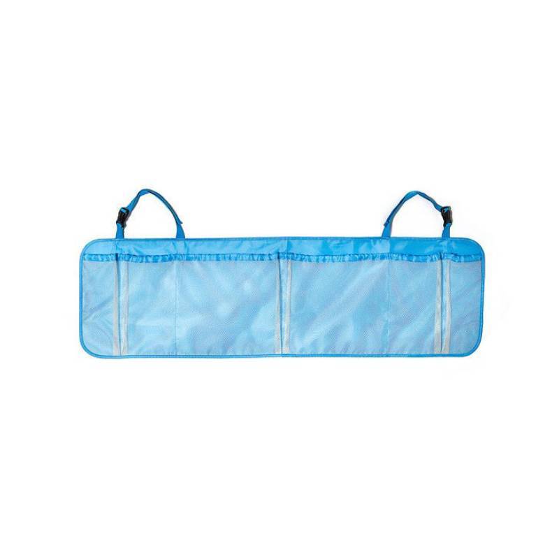 

Vehicle Seat Back Organizer With Creative Design And Spacious Mesh Pocket For Car Use синий