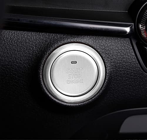 

MEKOMEKO Высококачественный Алюминиевый Сплав Запуск Двигателя Стартовое Кольцо Алюминиевая Крышка Аксессуар Внутренняя Панель Внутренние Кастомные Детали Новый Mazda CX-30 Алюм