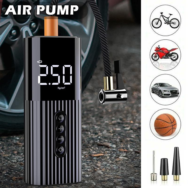 

PDTO новый мини-электрический воздушный насос, автошинный велосипедный компрессор со сжатым воздухом 100PSI