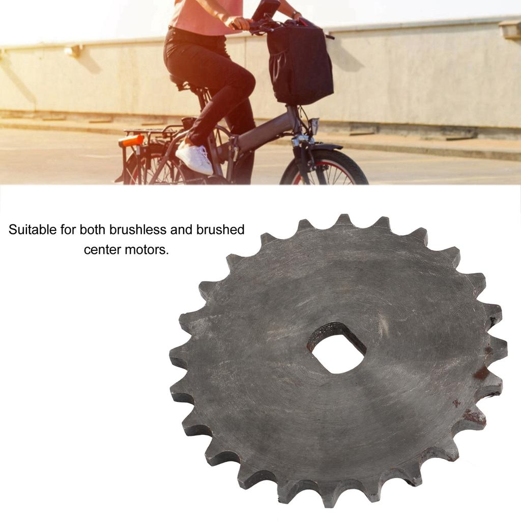 Motor Sprocket Carbon Steel 420 24T H Hole High Accuracy Motor Chain Sprocket for Brushless Brushed Center Motors