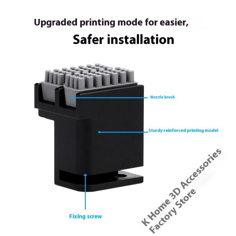 1 Satz für Bambu Lab P1 X1 Panda Bürste Px Multi-Material Zuverlässigkeits-Upgrades Düsen Wischer Hotend Reiniger 3D-Druckerteile