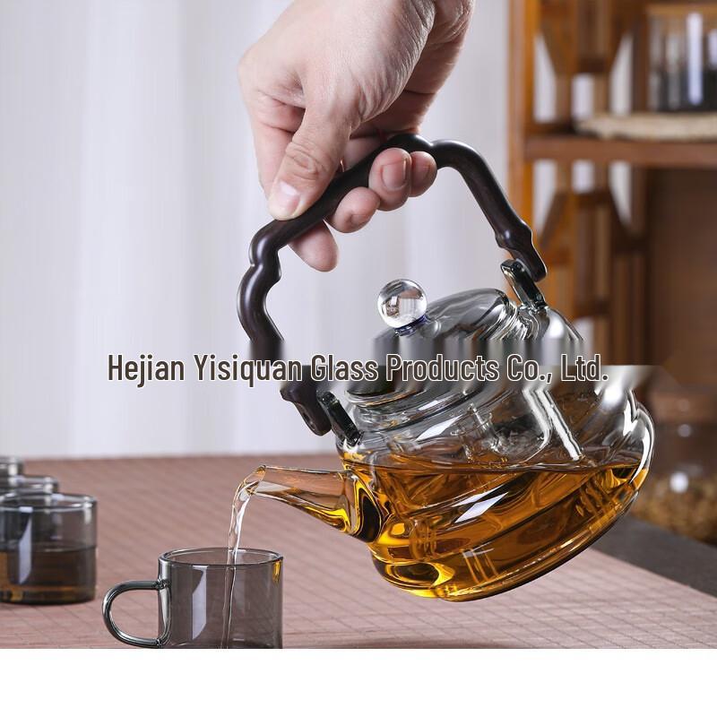 ZISIZ High-Temperature Resistant Glass Star Kettle