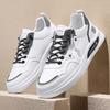 New men's shoes spring white shoes comfortable breathable sports board shoes light and durable low-top men's casual shoes