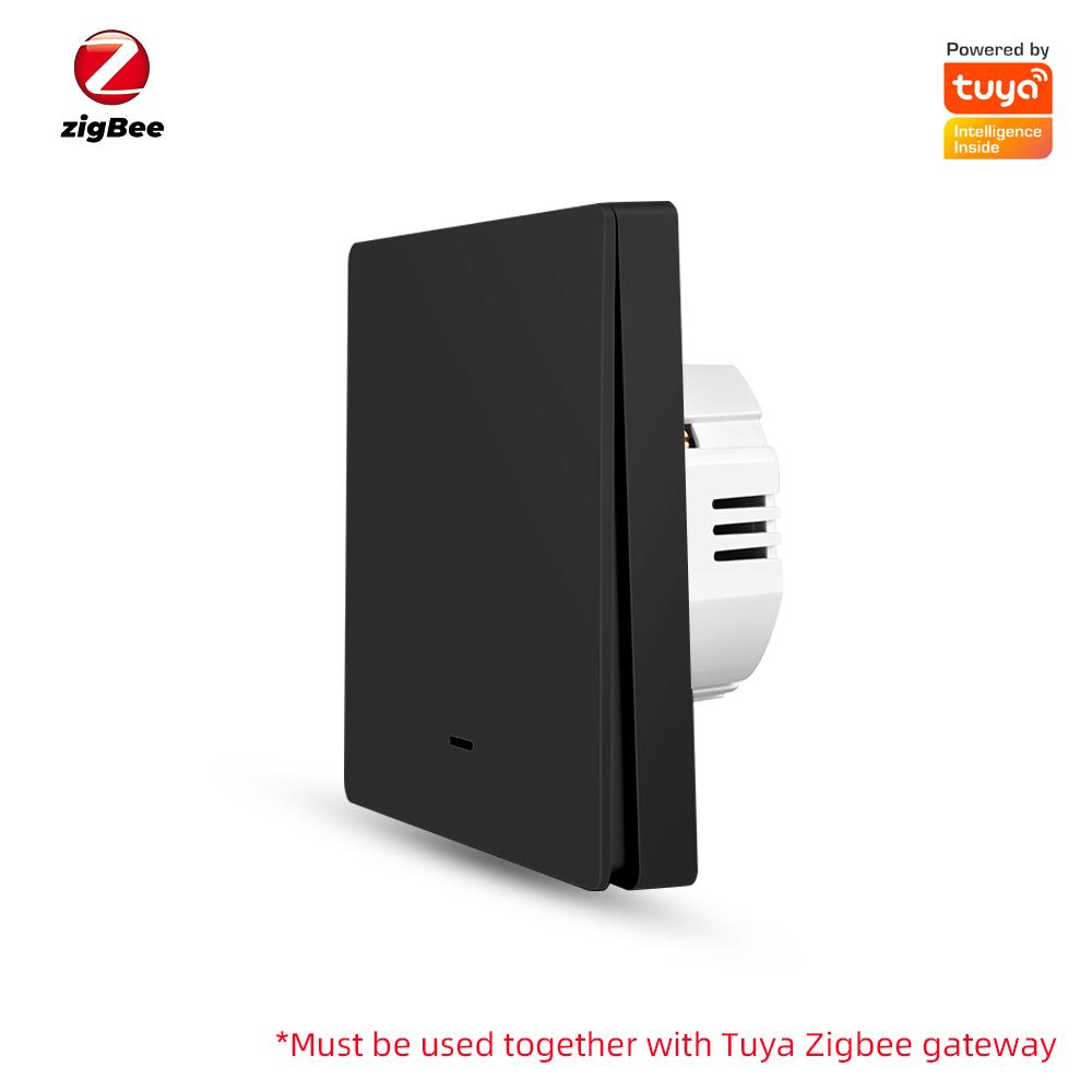 Tuya Smart Wall Light Switch Push Button Control No/With Neutral Wire APP Remote Timing Support Alexa Google Home Yandex Alice