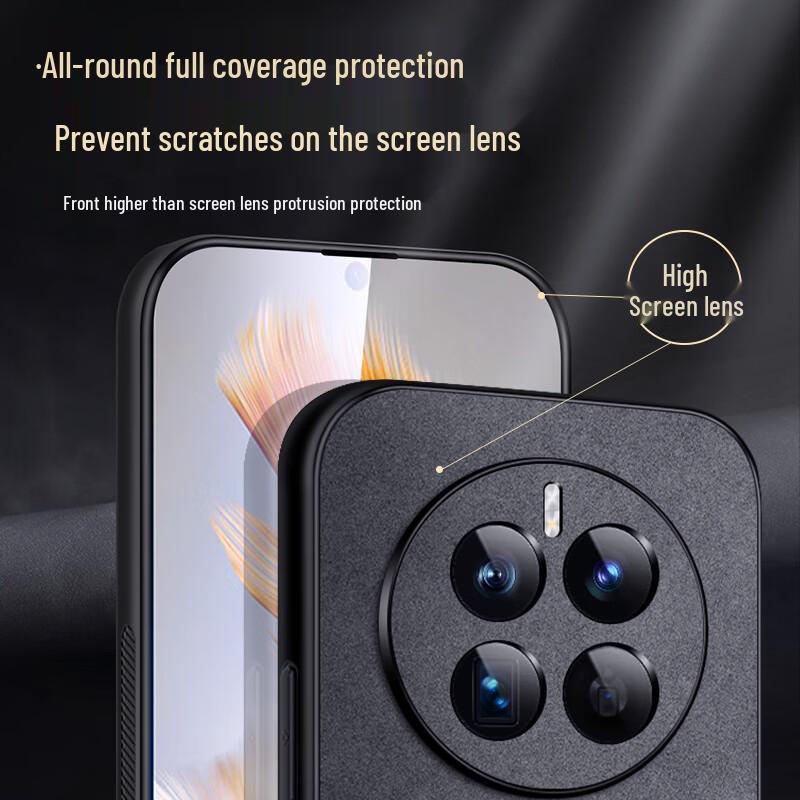 Huawei Mate 50 Series Anti-Drop Lambskin Silicone Phone Case