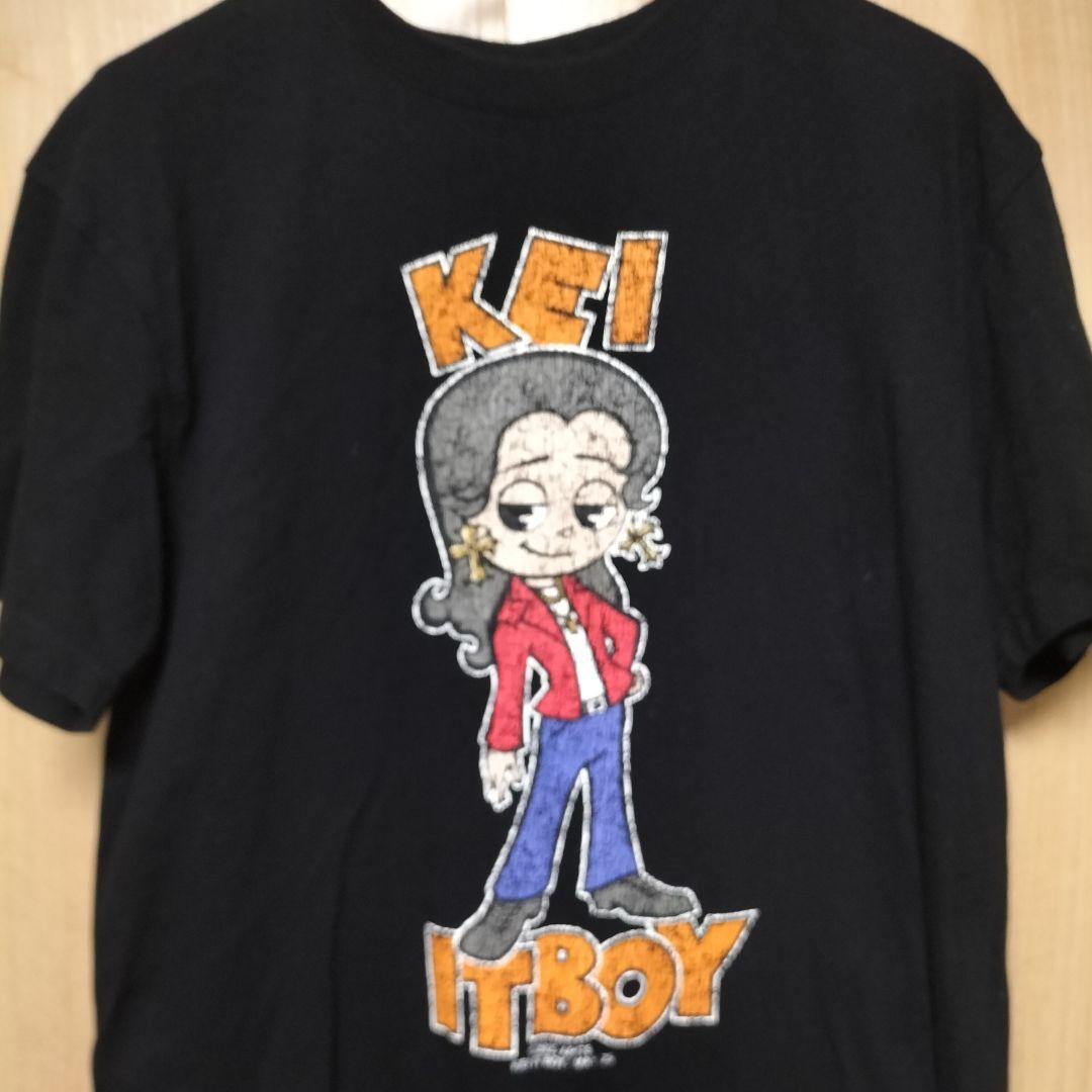 

[USED] KEI ITBOY Anime Style T-Shirt Black
