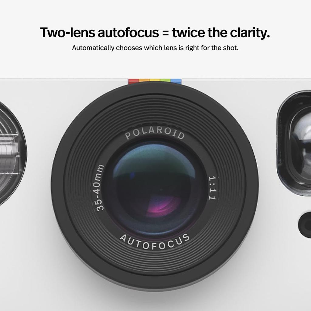 POLAROID Instant Camera Polaroid Now Generation 2 Black - (9095)