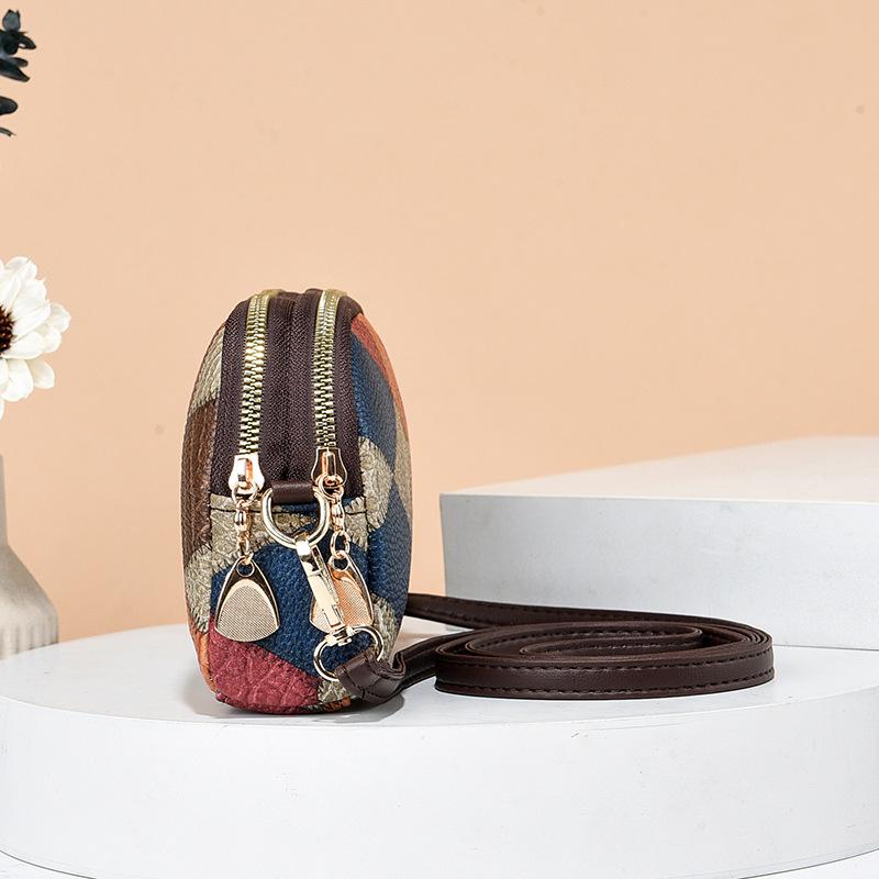 Crossbody Shoulder Bag High Quality Handbag Summer New Women's Bag Luxury Design Printed Shell Bag