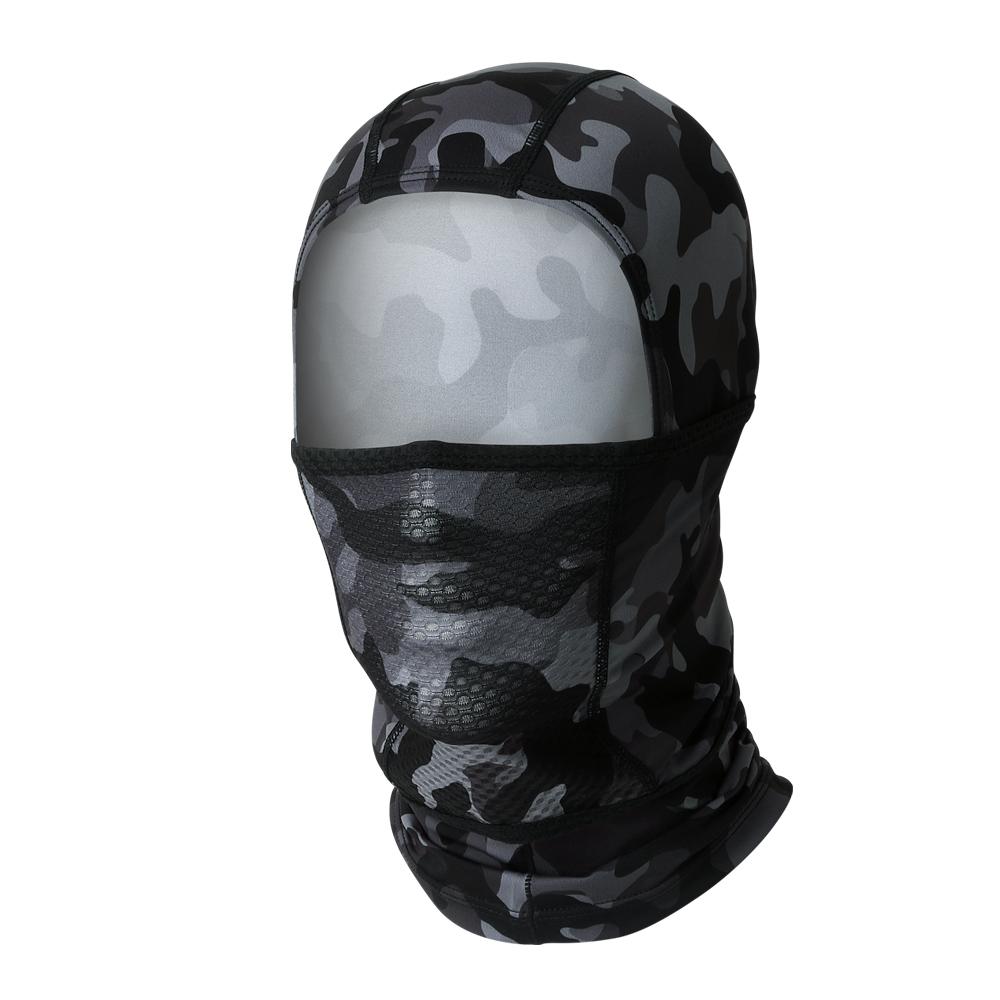 MCNSPORTS Camo Black Cool Mesh Cooling Balaclava