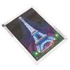 Rhinestone Painting Kit Modern Tower Pattern Luminous Rhinestone Painting for Home Living Room Decoration