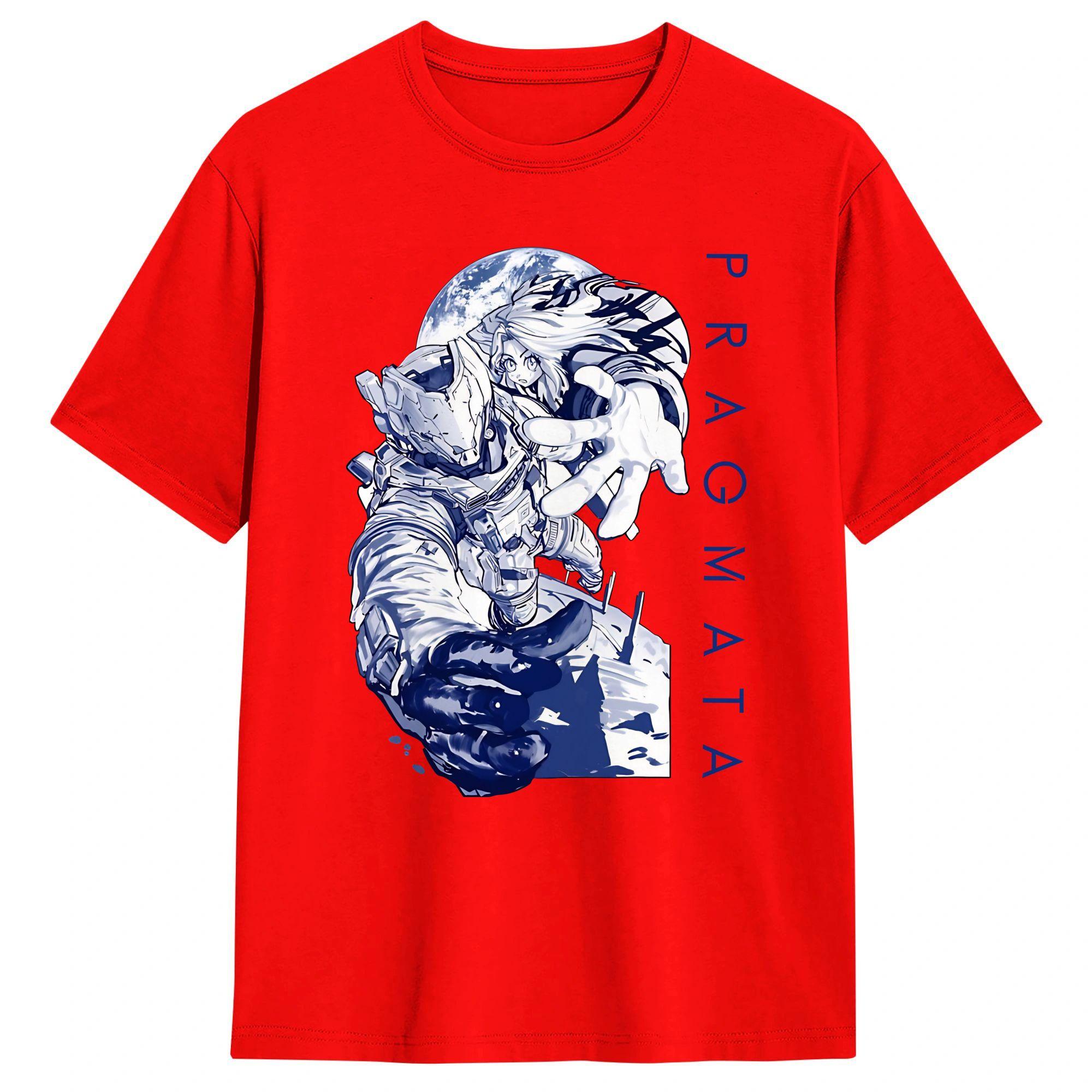 Unisex Women T Shirt Pragmata Diana Anime TShirts Fashion  Summer Tees YK Fun  Cotton Clothes Birthday Present S