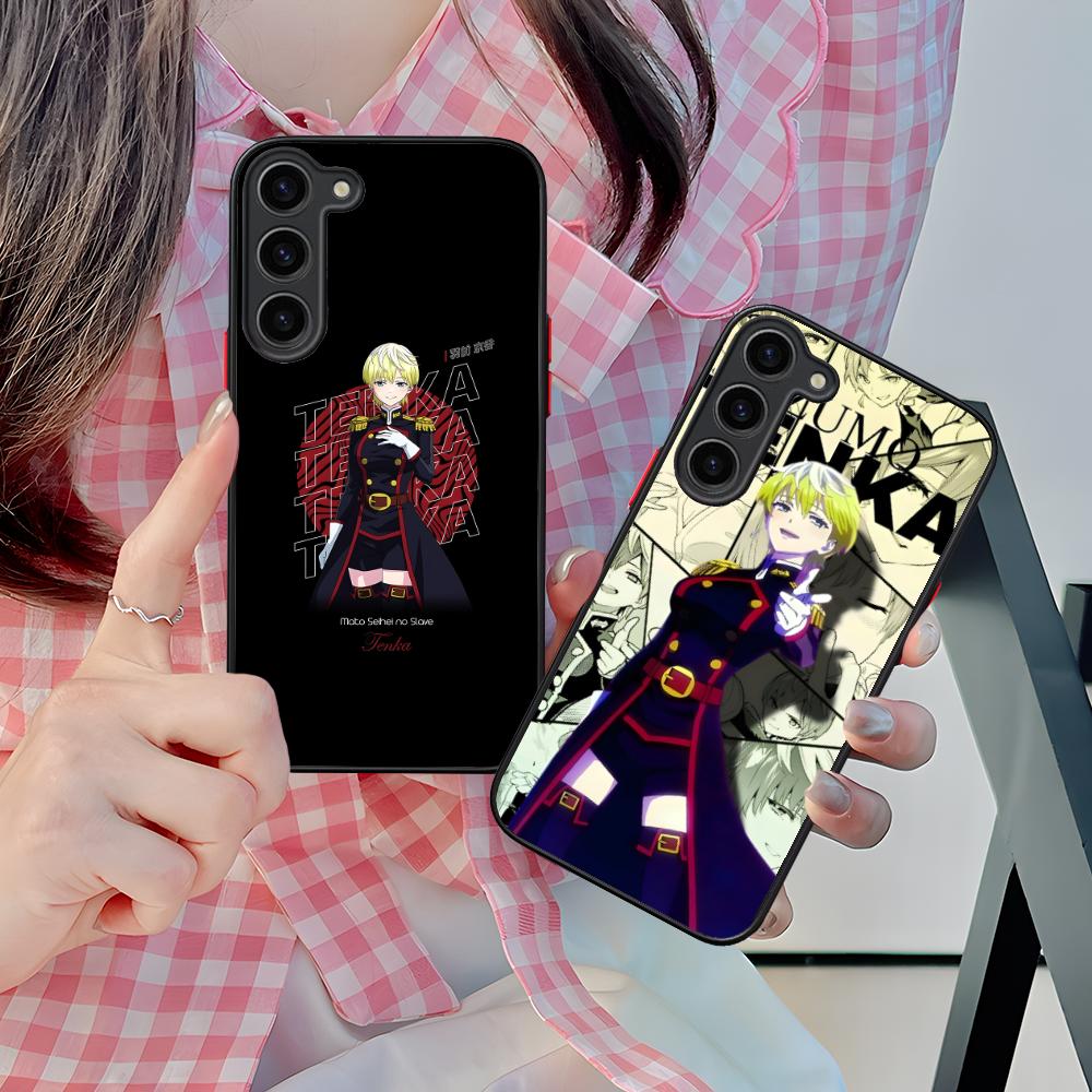 Mato Seihei No Slave Tenka Izumo Silicone Mobile Phone Case for Samsung Galaxy S26 S25 S24 S23 S22 S21 Plus FE Ultra Colorful