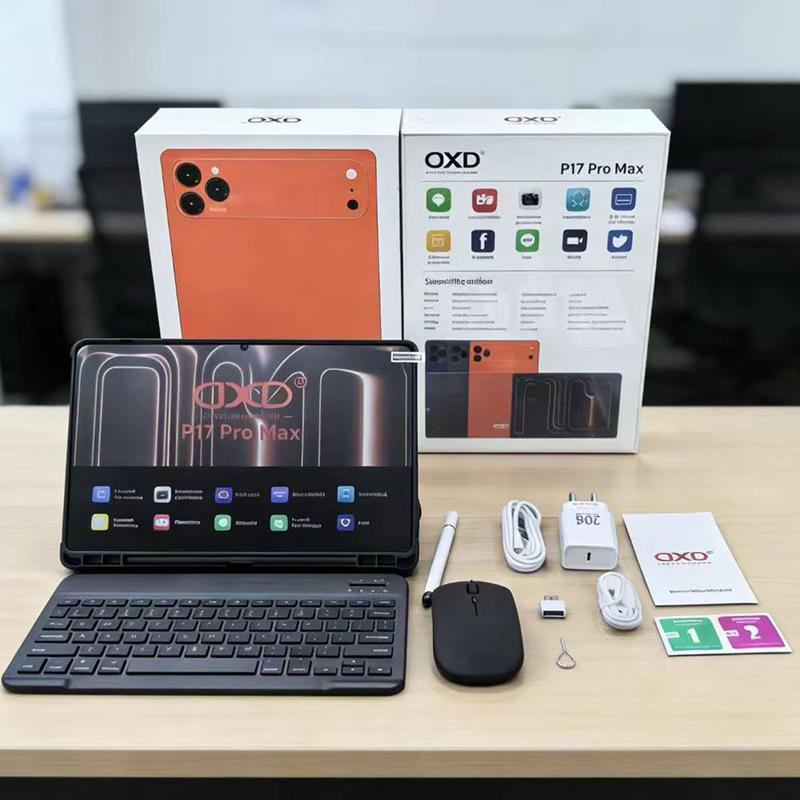 

P17 Pro Max Android Tablet 6+128GB with Large Screen and Eye Protection помаранчевий