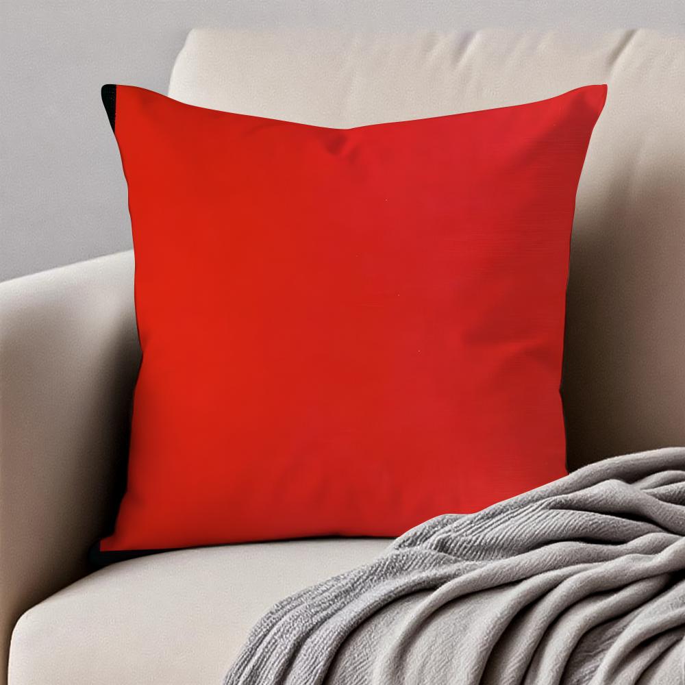 Classic Bright Simple PPiet Cornelies Mondrian Cushion Cover Pillowcase Antidustmite Invisible Zipper Short Plush Sofa Cushion