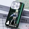 Game GI Sucrose White Translucent Mobile Phone Case for iPhone 17 16 15 14 13 12 11 X XR XS Air Pro Max Plus Colorful Cover