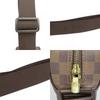 Used LOUIS VUITTON Shoulder Bag Olaf PM N41442 Damier Ebene Brown Everyday use