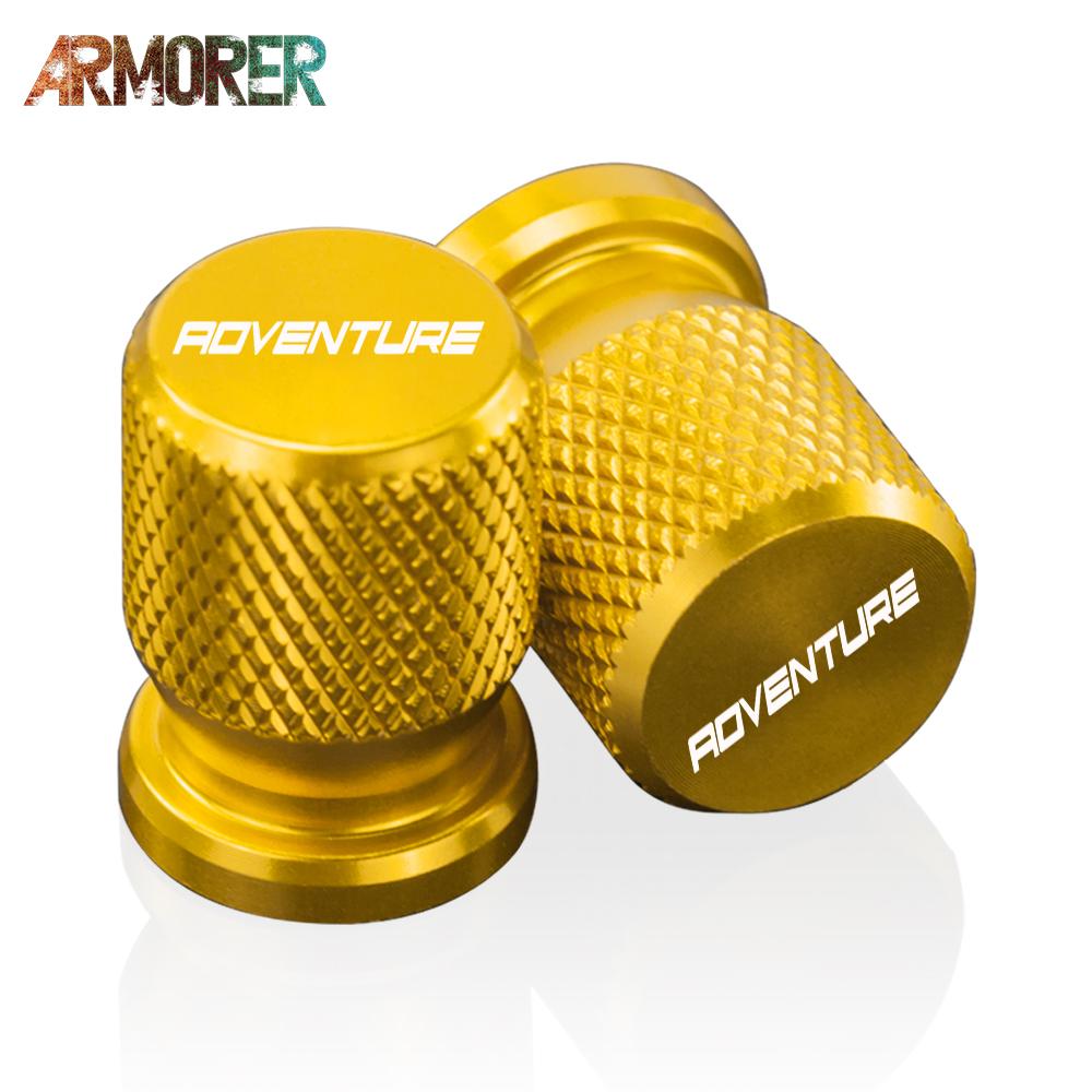 Krytka ventilku pneumatiky pro KTM Adventure 390 990 1050 1090 1190 1290 Super Adventure Motocykl CNC příslušenství Dřík kola vzduchotěsný