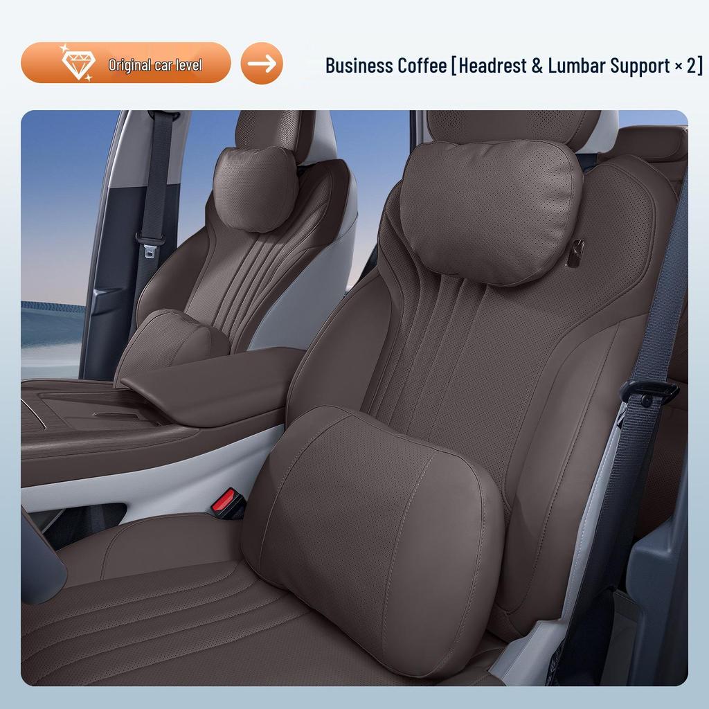 Leapmotor C11 Headrest & Lumbar Support Cushion - Neck & Waist Protection Pillow