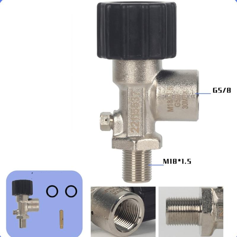 Scubas Regulator Adapters Quickly Connect Diving Air Tanks Valves Adapters for Diving Equipment