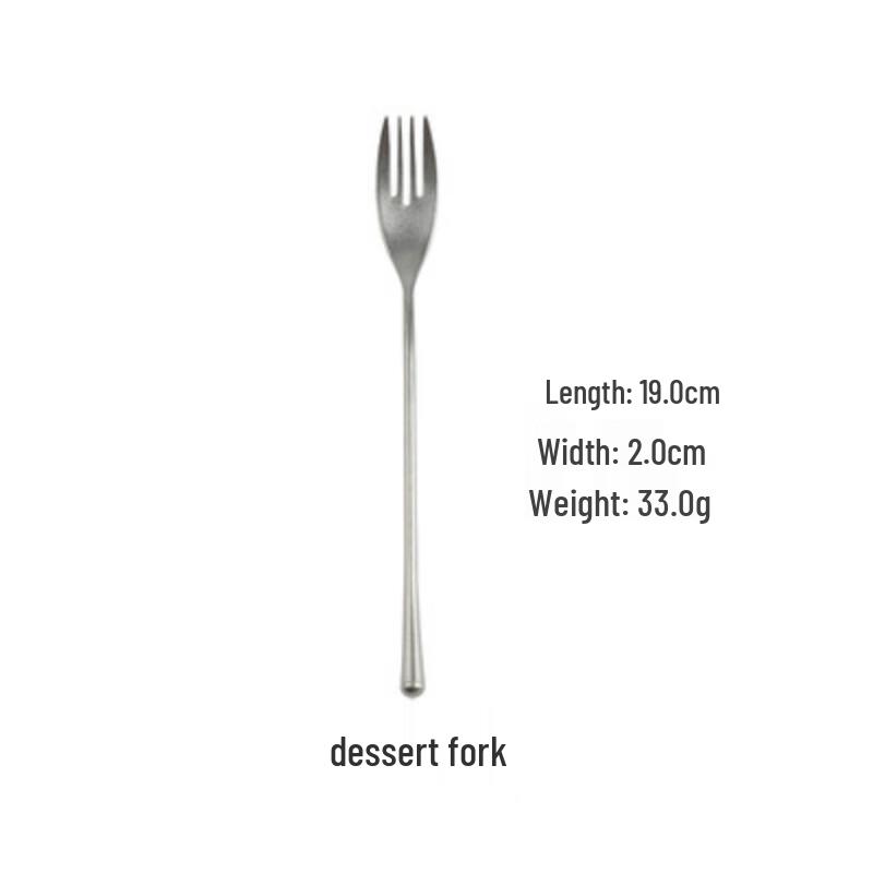 

Набор десертных вилок из нержавеющей стали 304 в стиле ретро