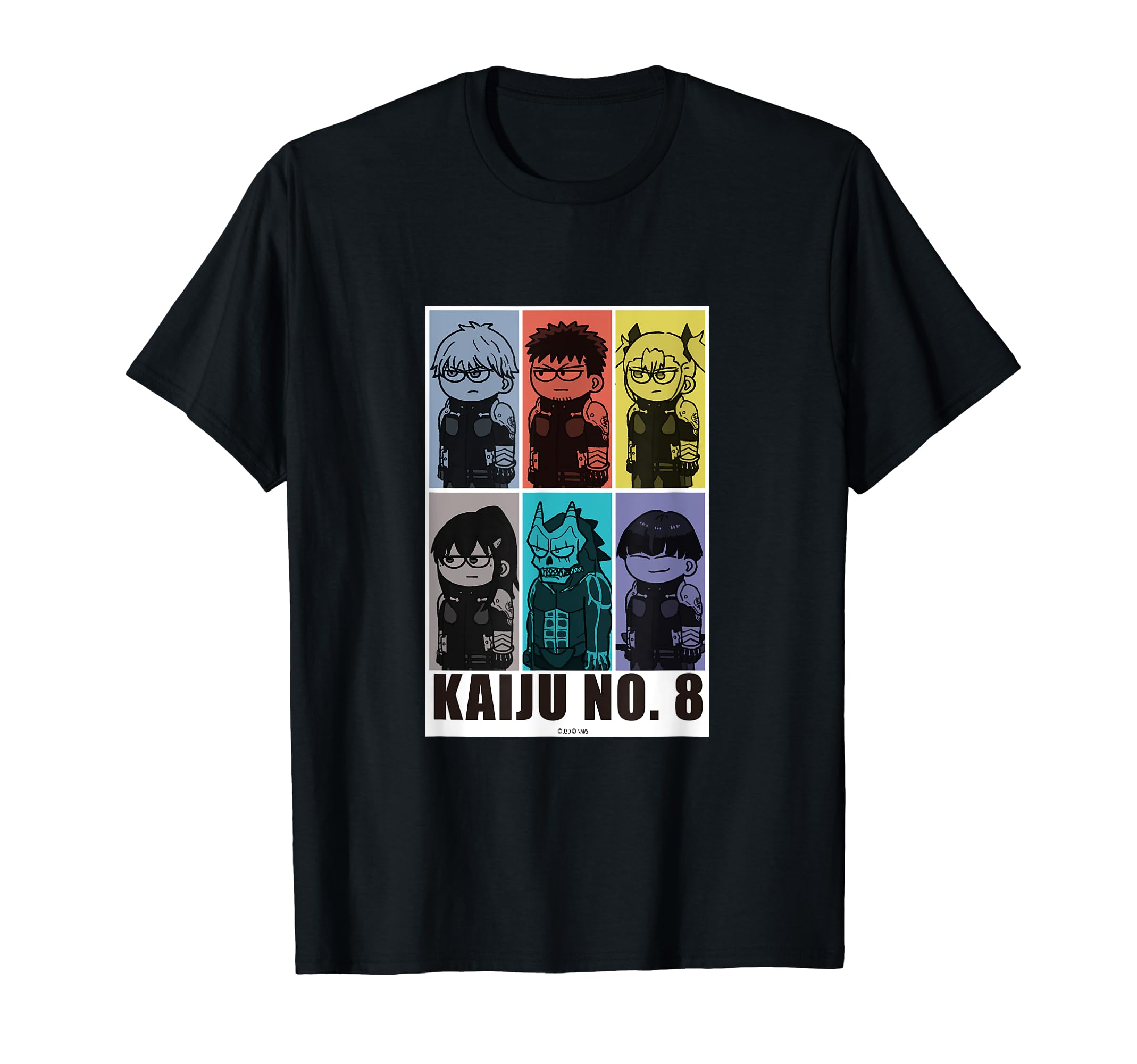 

Kaiju No. 8 Girori T-shirt - Group Character Color Ver. - T-shirt