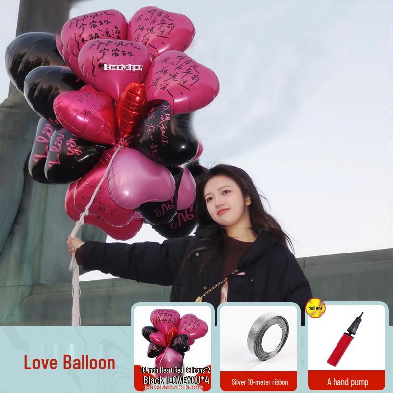 Beach Travel Balloon Photo Props for Team Building and Outdoor Shoots