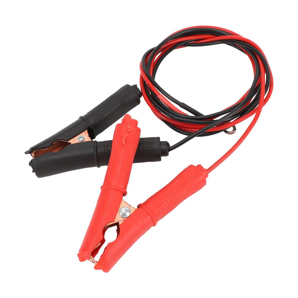 2 buc cabluri de conectare baterie 3,94ft 30A 6mm cleme baterie din cupru la cablu terminal inel O pentru baterie auto