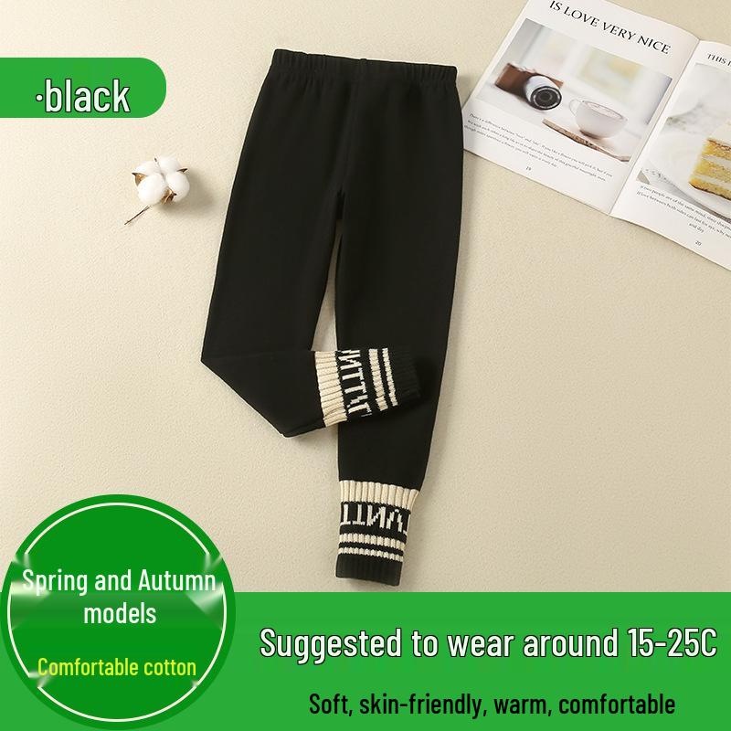 

Детские леггинсы на флисовой подкладке - плотные зимние леггинсы в корейском стиле 110cm