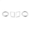 Compatible with 15-19 Toyota RAV4: Rearview Mirror, Door Bowl, Interior Handle, and Trim Accessories