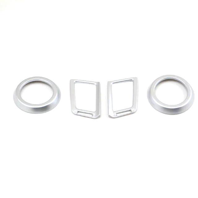 Compatible with 15-19 Toyota RAV4: Rearview Mirror, Door Bowl, Interior Handle, and Trim Accessories