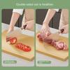 Thick double-sided solid wood cutting board,antibacterial,anti mold,not easy to crack,use for meat,noodles,fruits,vegetables