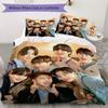 Stylish Pop Music Group Bedding 1 Duvet Cover 2 Pillowcase Without Core Without Core Bedding Set Christmas Birthday Gift