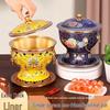 Juedian Individual Thickened Copper Hot Pot with Alcohol Stove