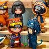 In Stock Bandai Naruto Pajamars Blind Box Chibi Pajama Style Figures Christmas Gifts Desktop Decoration Collection Trendy Toys