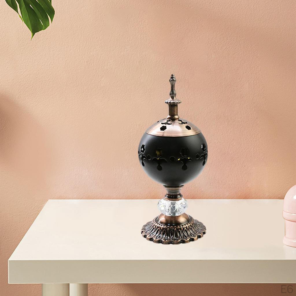 Burner Hollow Censer Holder Crafts for Home Living Room Decor Ornaments