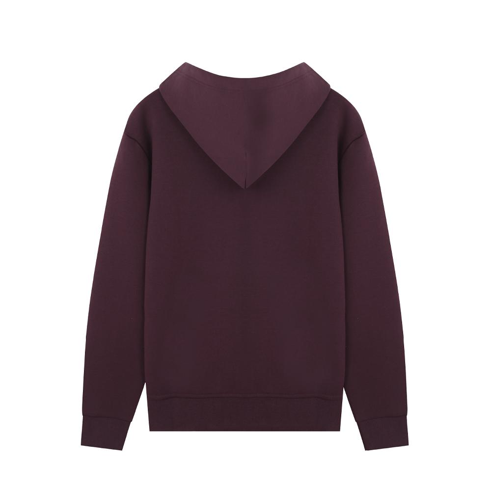 Polo Ralph Lauren Solid Color Hooded Zip-Up Long Sleeve Sweatshirt Men Sweatshirt Red 710881517-032