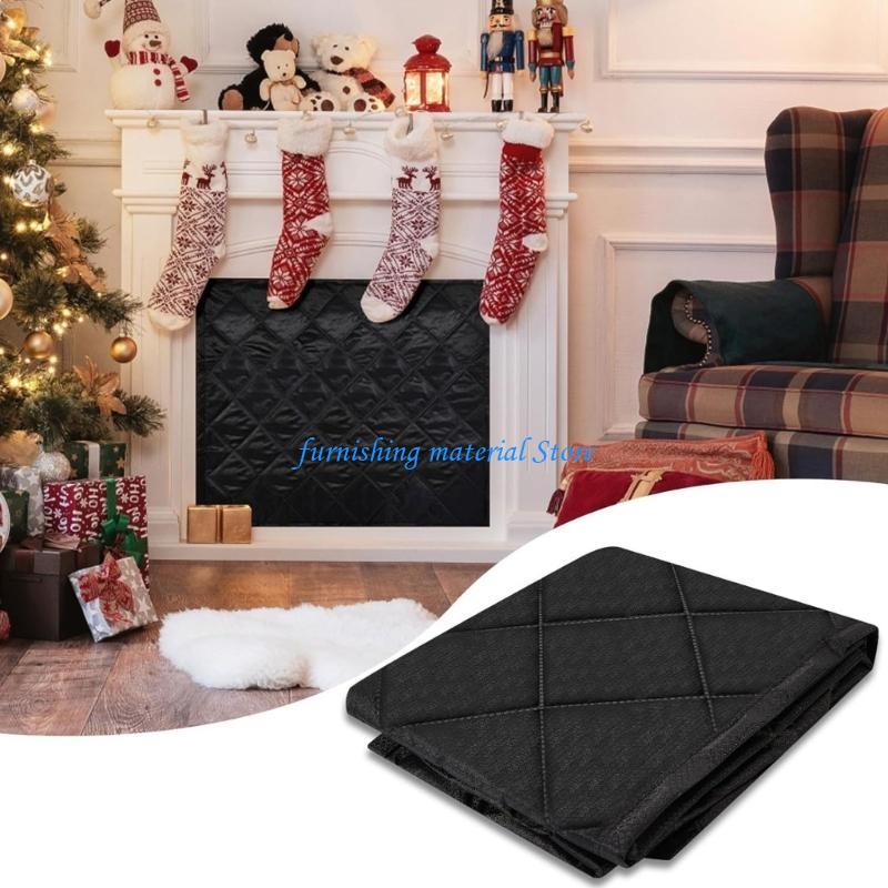 Y5GD Cheminées Couverture d'Isolation Thermique Barrière Thermique Pour Usage Intérieur Anti-poussière Protection contre la fumée Type Lourd