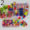 180pcs Colorful String Beads Make Up Puzzle Toys for Children DIY Necklace Bracelet Kit Toy Creative