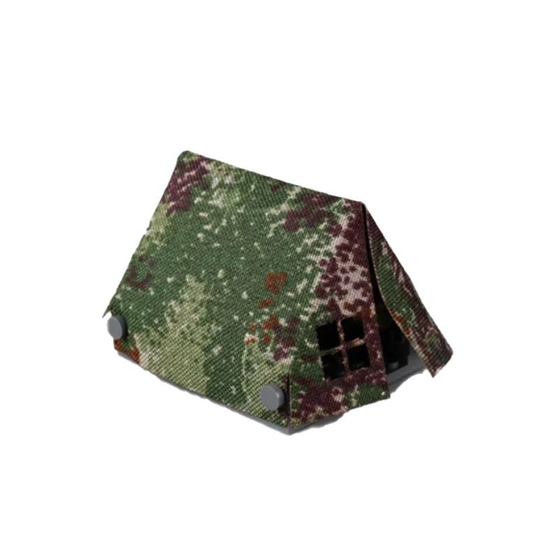 Militär Szene MOC Bausteine Spielzeug Zubehör Soldat Figur Stacheldraht Sandsack Zelt Medizinische Box Kette 30104 Straßensperre K042
