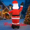 5.9FT Christmas Holiday Inflatable Yard Decor Classic Santa Claus Waving Arm LED Suitable Christma Toy Supplies Home Decor Gifts