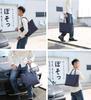 Kimura Handmade Men's Large Capacity Lychee-patterned Genuine Leather Tote Bag, Multi-functional, Zippered, Brand Name, Commuter Tote, Large