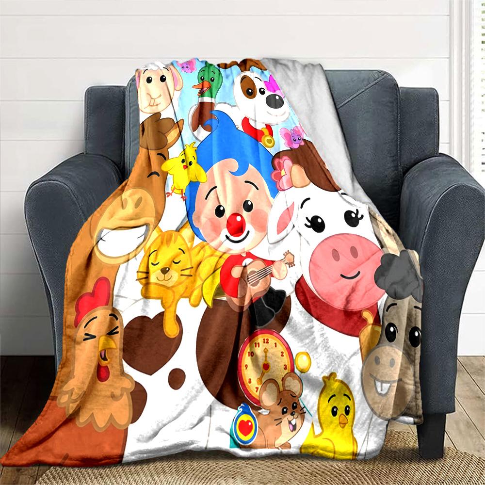 1pc Flim Flim1 Blanket, Gift, for Men and Women, Soft Blanket, Good for Sofa Bed Couch Travel, Lightweight Flannel Blanket