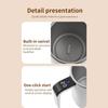 Stirring Mug 380ml Electric with LED Temperature Display Type C Fast Charging Auto Stirring Timer Coffee Cup Gift