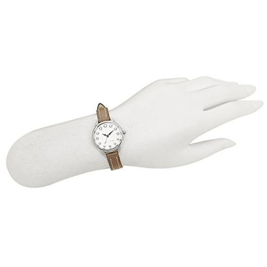 MARC JACOBS Betty 28 Silver and Beige Women's Watch, MJ1480, Quartz, [Used]